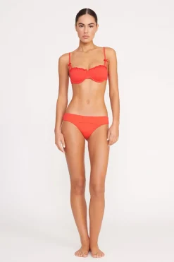 STAUD RHETT BIKINI TOP  RED ROSE REDROSE Hot