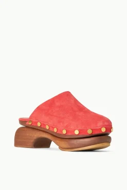 STAUD RHODES CLOG RED ROSE REDROSE Outlet