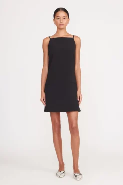 STAUD RHYTHM DRESS   BLACK Online