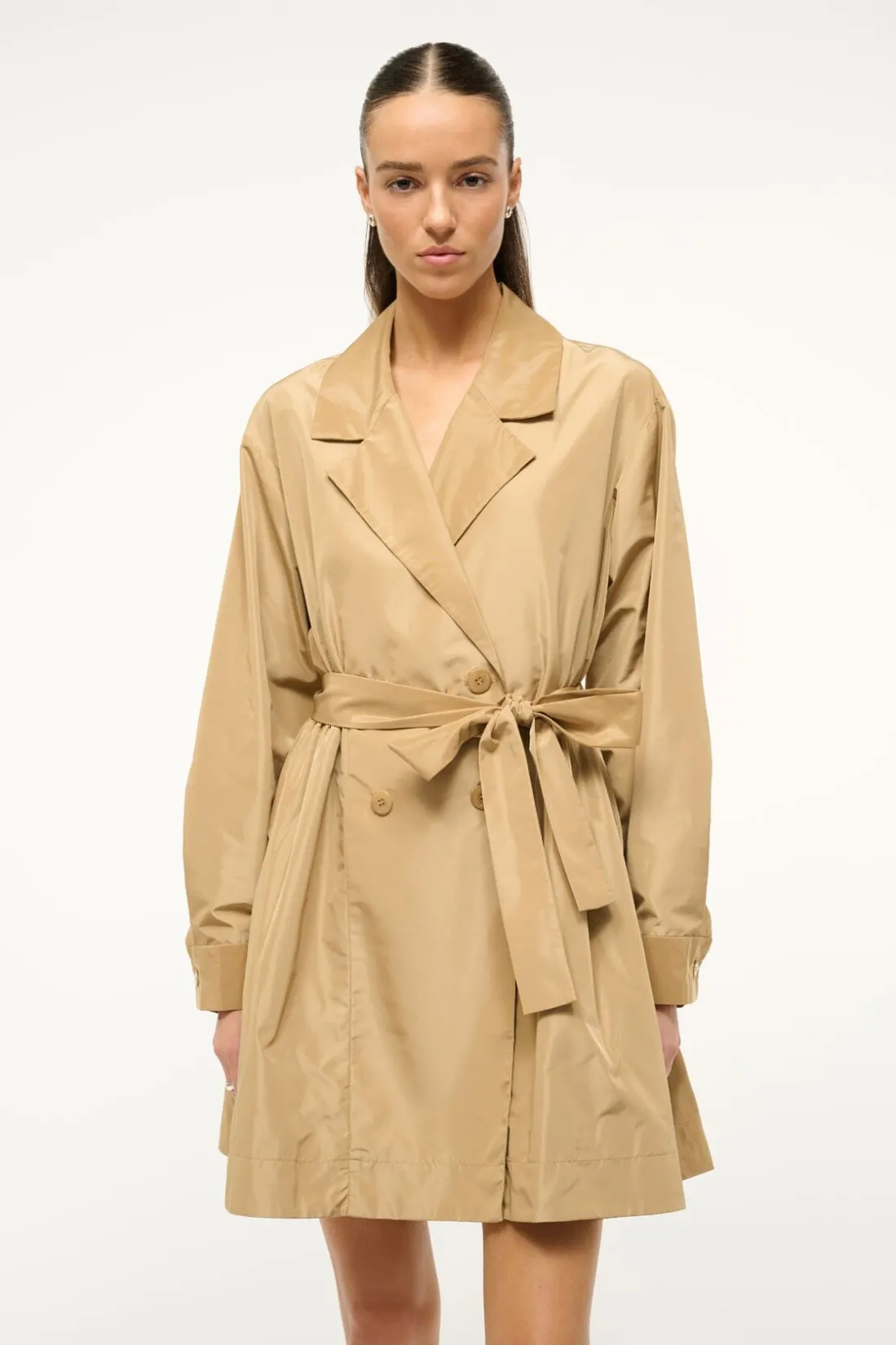 STAUD RINA TRENCH FAWN Sale