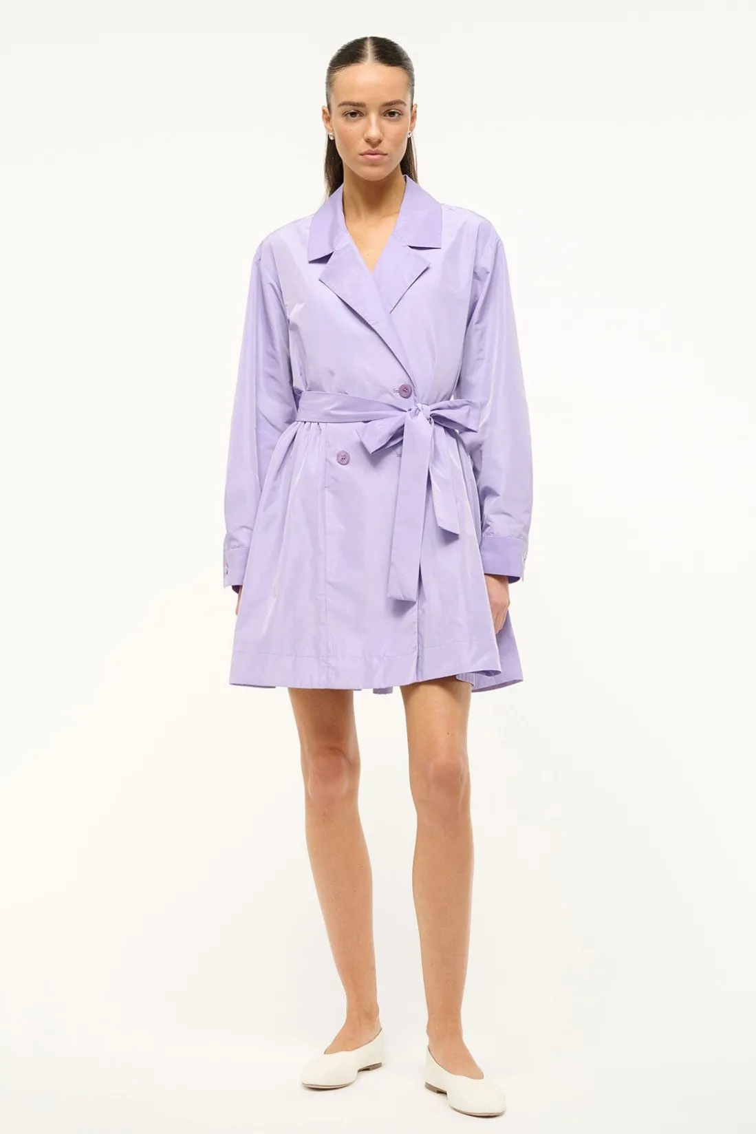 STAUD RINA TRENCH LILAC