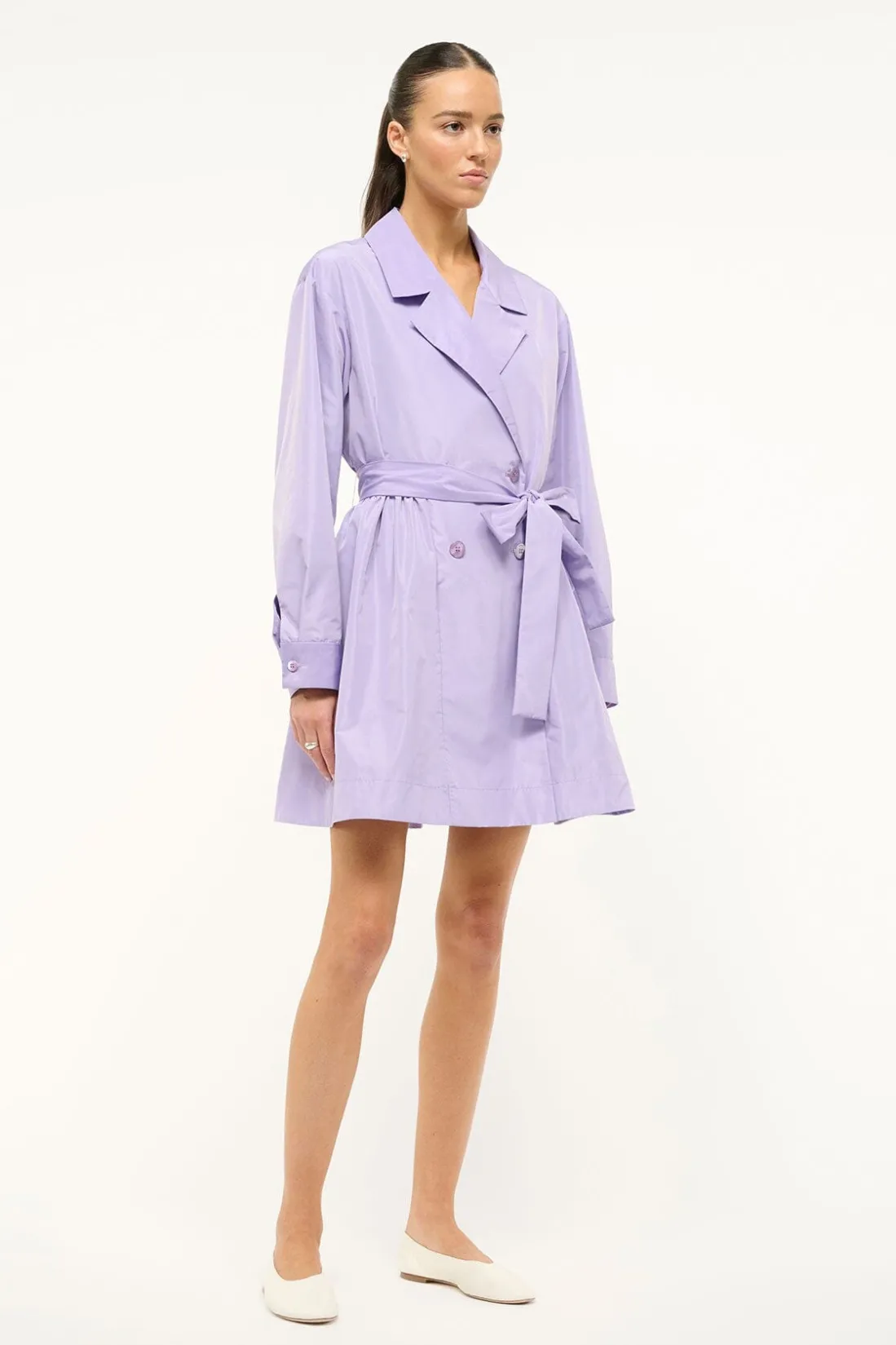 STAUD RINA TRENCH LILAC