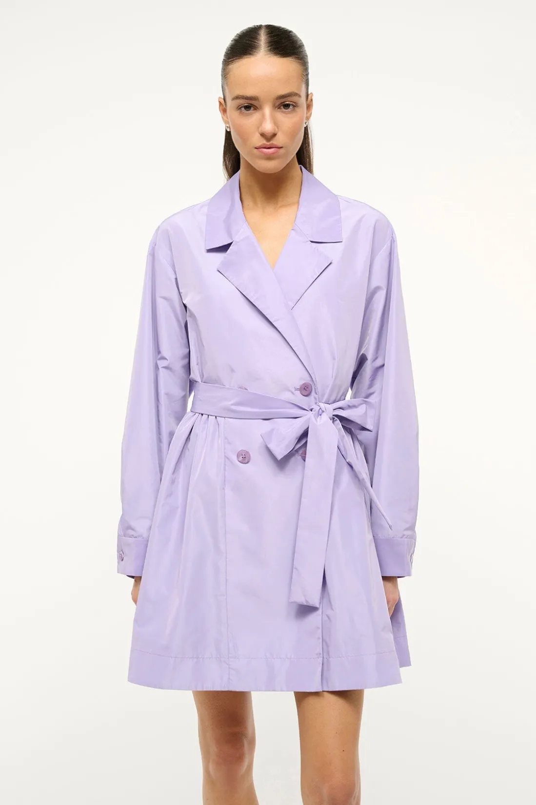 STAUD RINA TRENCH LILAC