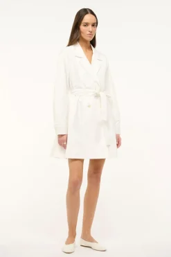 STAUD RINA TRENCH WHITE Outlet