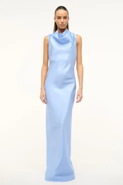 STAUD ROCHELLE DRESS   PERIWINKLE Hot
