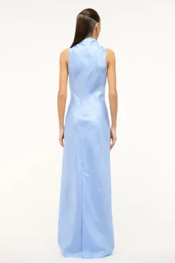 STAUD ROCHELLE DRESS PERIWINKLE Hot