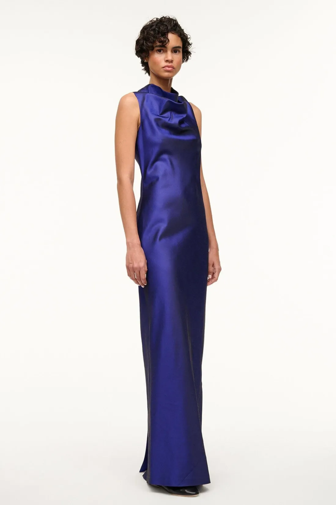 STAUD ROCHELLE DRESS VIOLET Hot