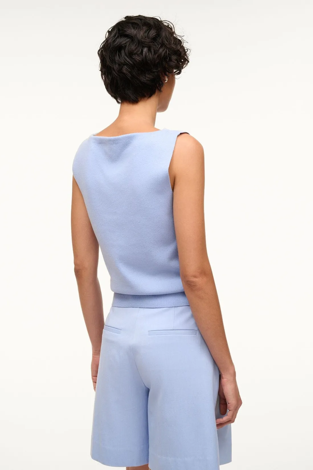 STAUD ROCKI SWEATER PERIWINKLE Hot