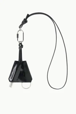 STAUD SAFETY WHISTLE KEY FOB   BLACK New
