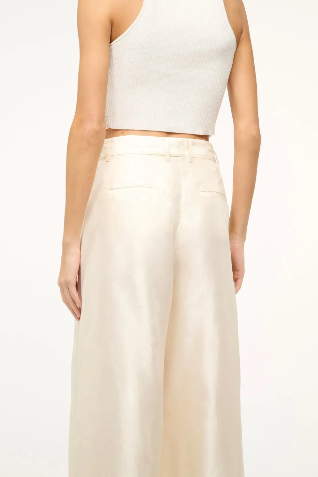 STAUD SASHA PANT IVORY Best