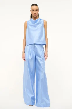 STAUD SASHA PANT   PERIWINKLE Discount
