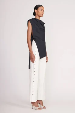 STAUD SAWYER TOP   BLACK Sale