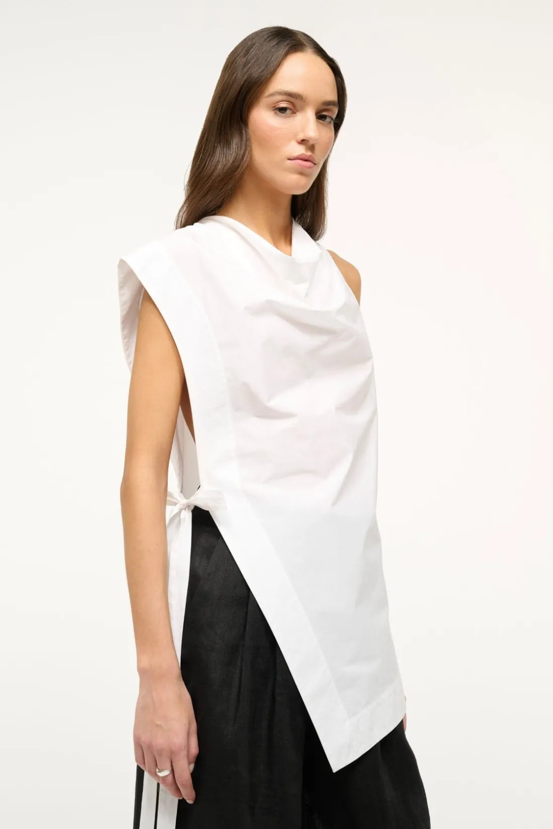 STAUD SAWYER TOP WHITE Discount
