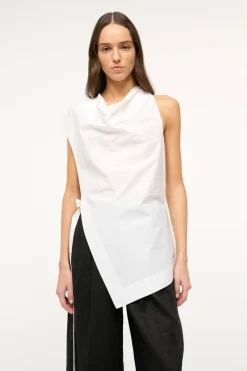 STAUD SAWYER TOP WHITE Discount
