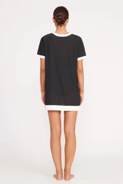 STAUD SELAH DRESS  BLACK WHITE BLACKWHITE New