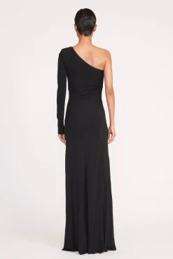 STAUD SERENA DRESS   BLACK Outlet