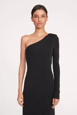 STAUD SERENA DRESS   BLACK Outlet