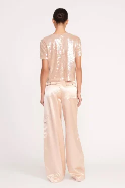STAUD SHAY PANT   BEIGE New