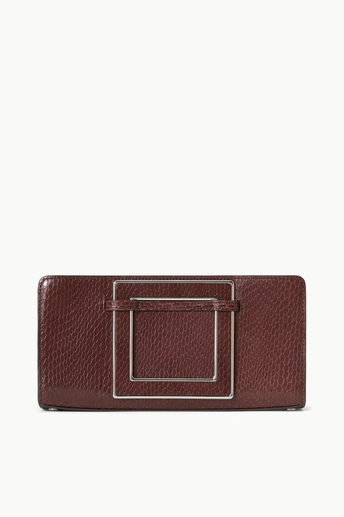STAUD SHIRLEY CONVERTIBLE CLUTCH MAHOGANY Online