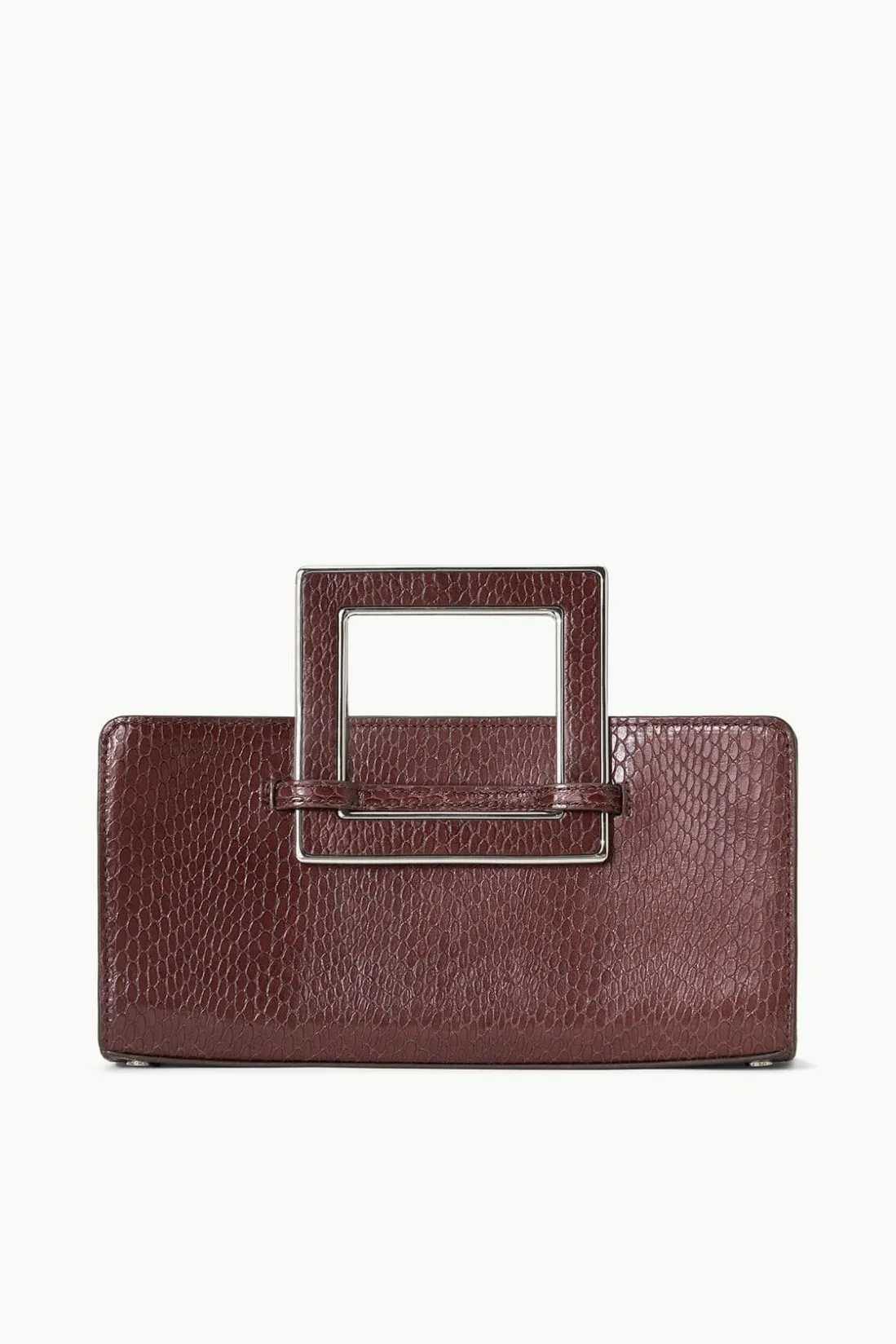 STAUD SHIRLEY CONVERTIBLE CLUTCH MAHOGANY Online