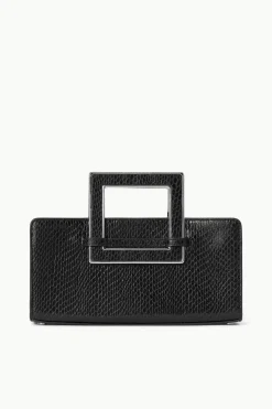 STAUD SHIRLEY CONVERTIBLE CLUTCH BLACK Hot