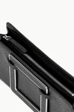 STAUD SHIRLEY CONVERTIBLE CLUTCH BLACK Hot