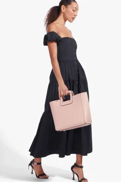 STAUD SHIRLEY LEATHER BAG   BLUSH Online