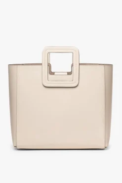 STAUD SHIRLEY LEATHER BAG CREAM Online