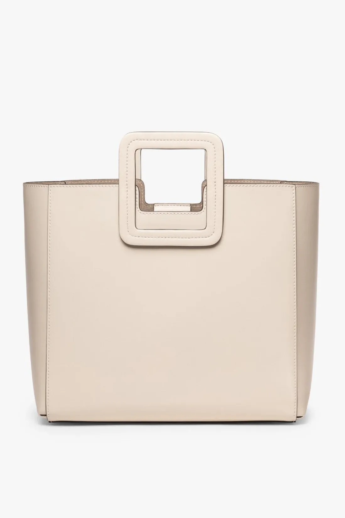 STAUD SHIRLEY LEATHER BAG CREAM Online