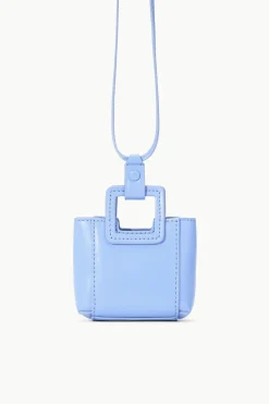 STAUD SHIRLEY MICRO NECKLACE BLUE HYDRANGEA BLUEHYDRANGEA