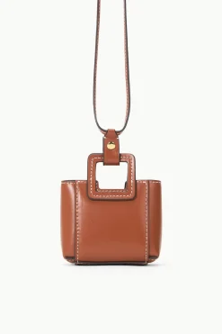 STAUD SHIRLEY MICRO NECKLACE   TAN Discount