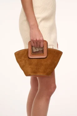 STAUD SHIRLEY MINI BUCKET BAG   TAN Hot