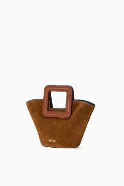 STAUD SHIRLEY MINI BUCKET BAG   TAN Hot