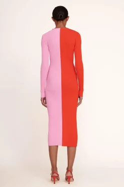 STAUD SHOKO SWEATER  POPPY ROSEBUD POPPYROSEBUD