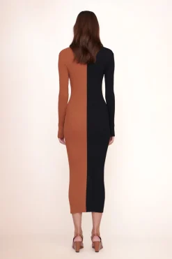 STAUD SHOKO SWEATER  TAN BLACK TANBLACK Sale