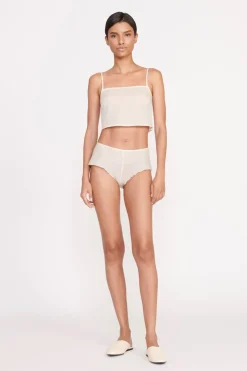 STAUD SHOSHANA SHORT IVORY Online