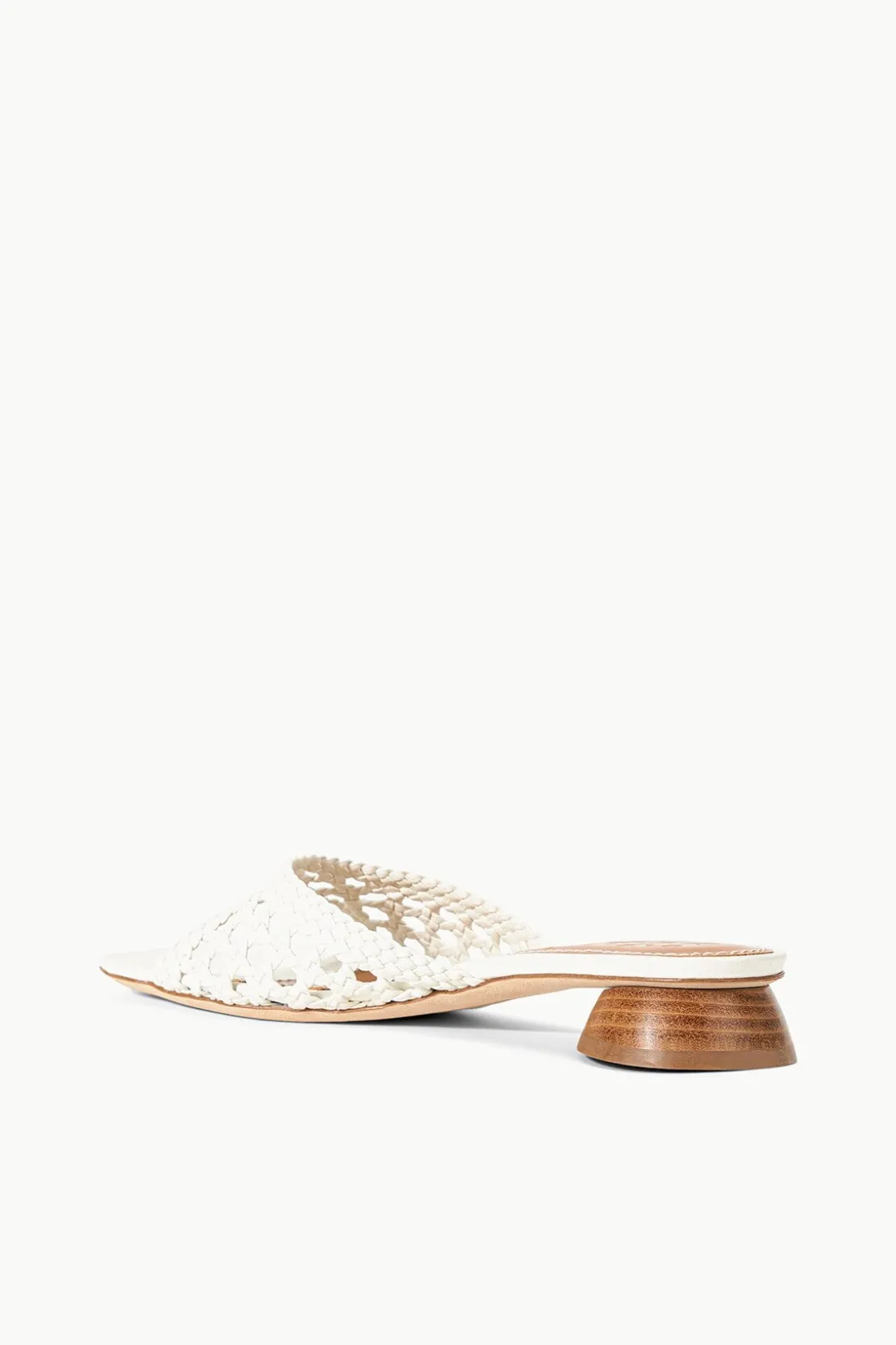 STAUD SIMONE CROCHET HEEL PAPER