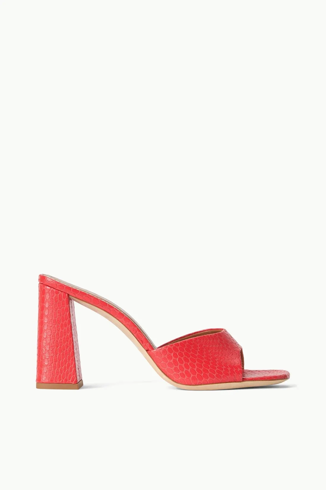 STAUD SLOANE HEEL RED ROSE REDROSE Online