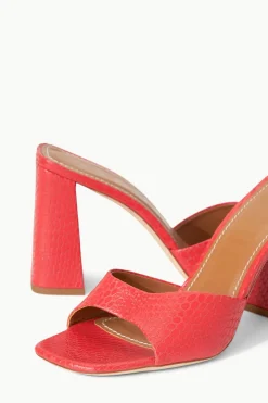 STAUD SLOANE HEEL RED ROSE REDROSE Online