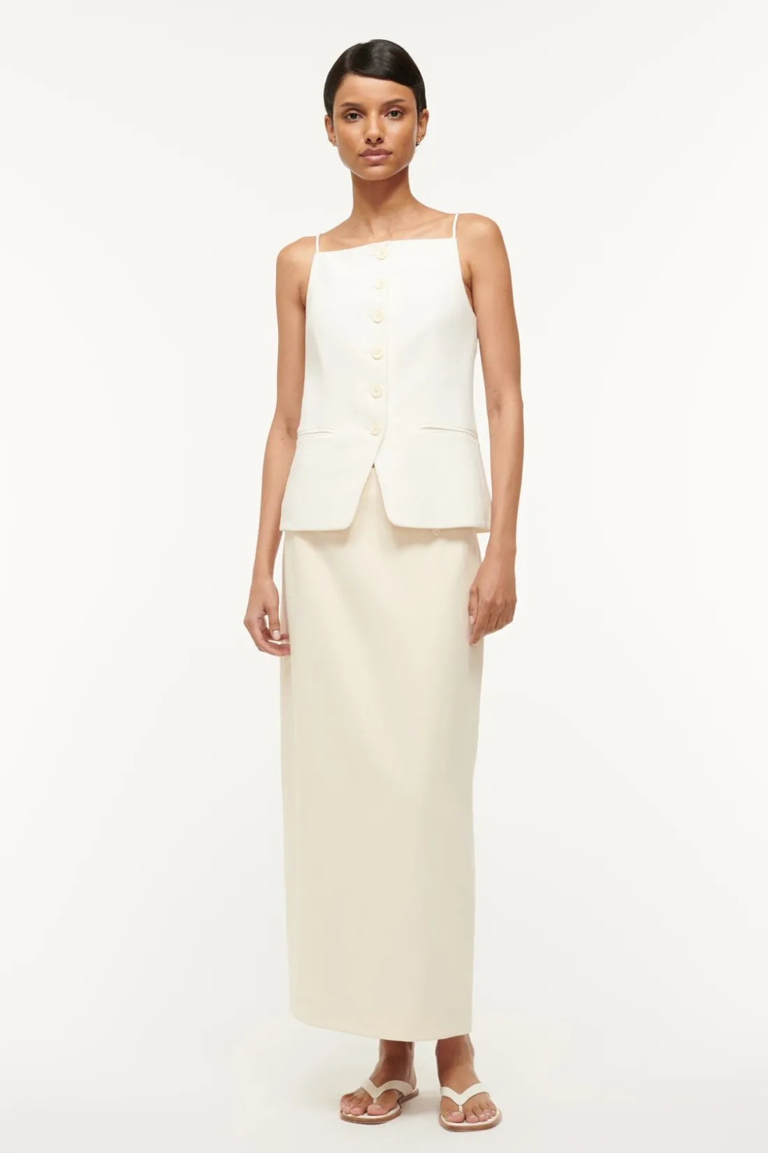 STAUD SMITH SKIRT ECRU Hot