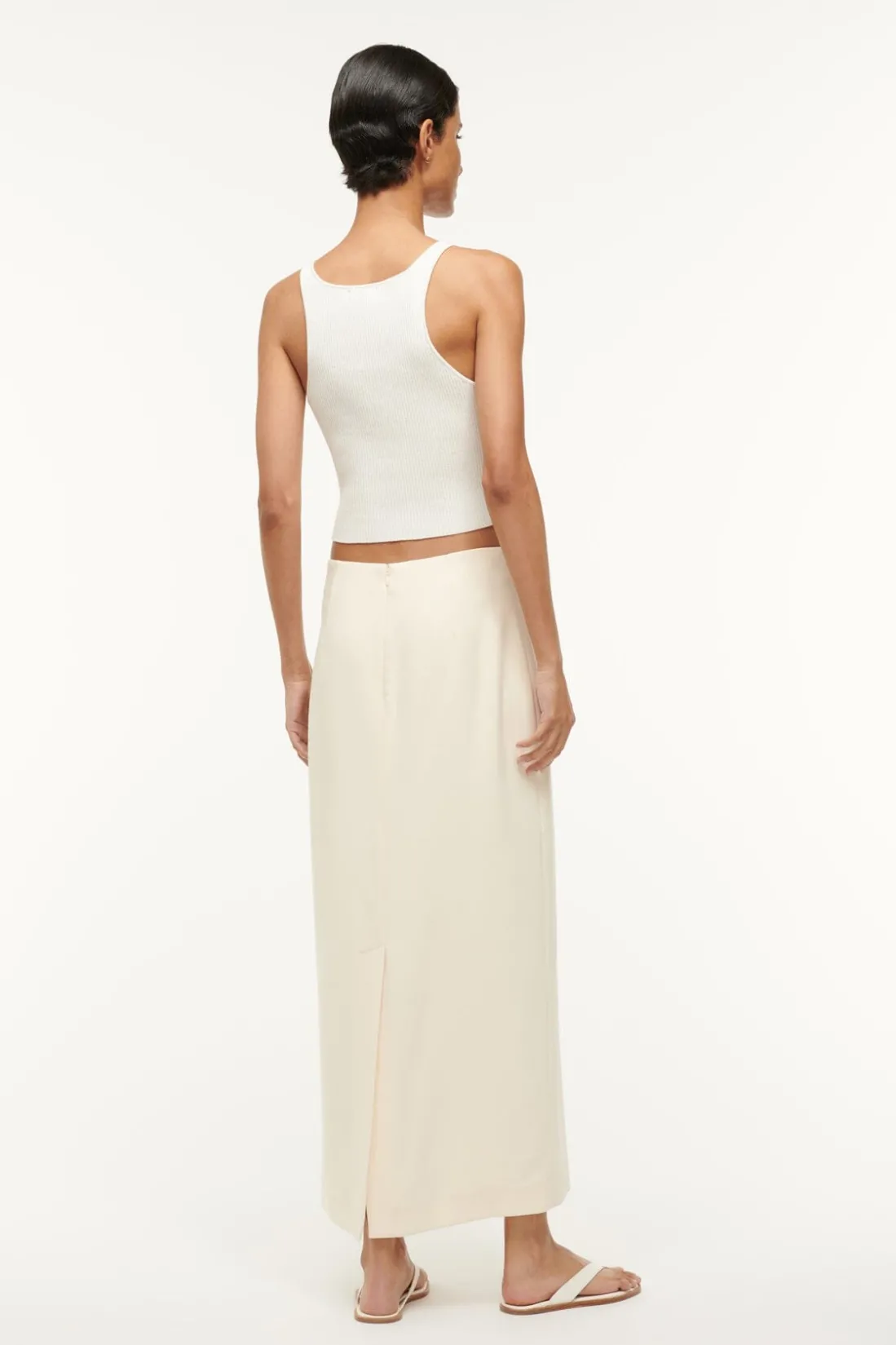 STAUD SMITH SKIRT ECRU Hot