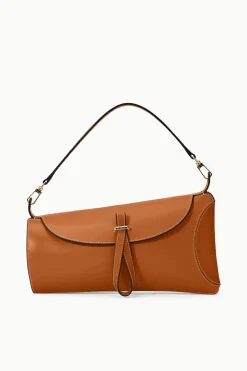 STAUD SOFYA SHOULDER BAG   TAN Discount
