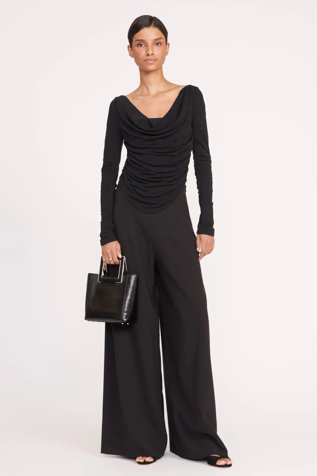 STAUD SOLANA TOP BLACK New