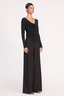 STAUD SOLANA TOP BLACK New