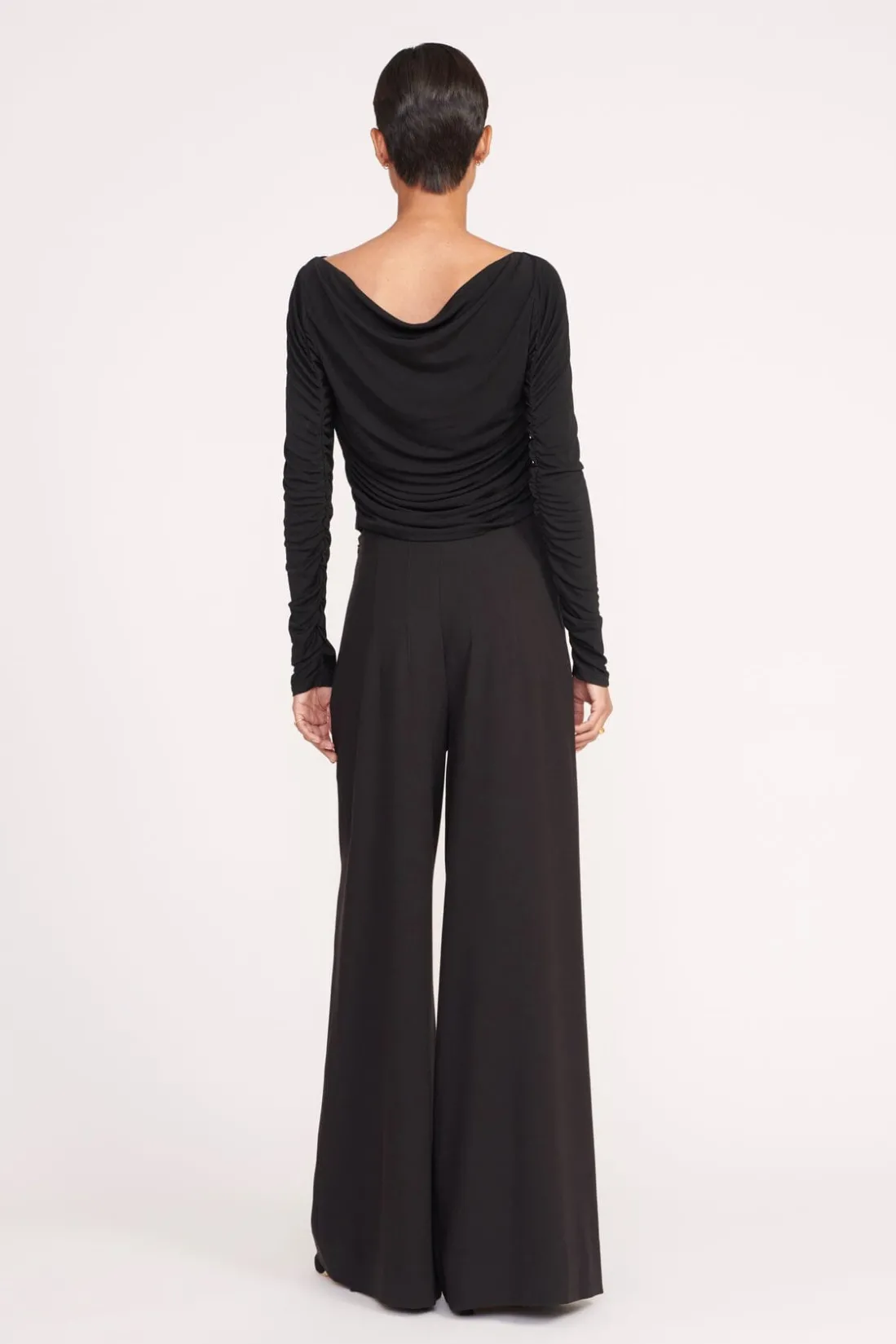 STAUD SOLANA TOP BLACK New