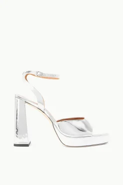 STAUD SOLANGE PLATFORM   CHROME New