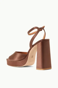 STAUD SOLANGE PLATFORM  CLOVE SATIN CLOVESATIN Sale