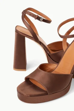 STAUD SOLANGE PLATFORM  CLOVE SATIN CLOVESATIN Sale