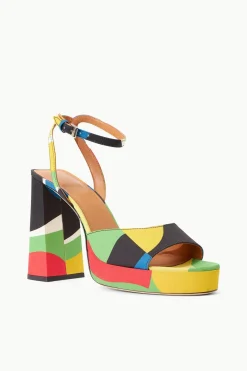 STAUD SOLANGE PLATFORM  MARBLE WAVE TAFFETA MARBLEWAVETAFFETA Outlet