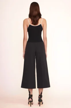 STAUD SOLEIL TOP  BLACK WHITE BLACKWHITE New